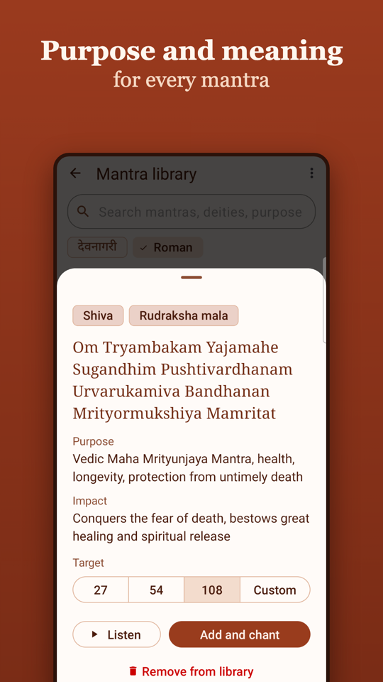 Mantra meaning
